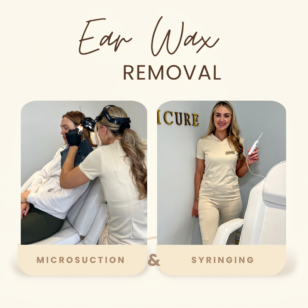 Ear Wax Removal — before and after