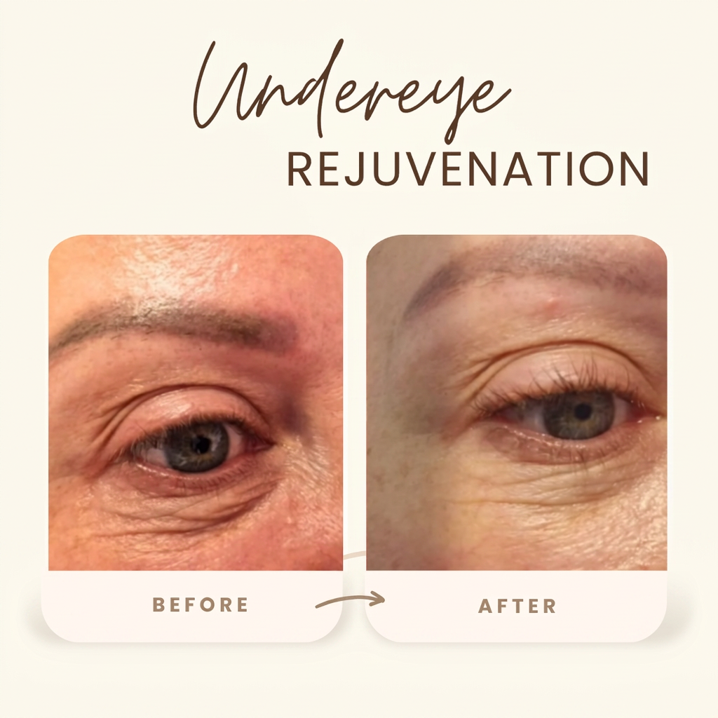 Undereye Rejuvenation — before and after